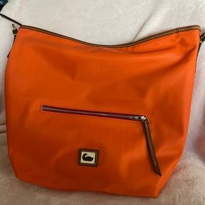 Burnt Orange Dooney & Bourke handbag - never used